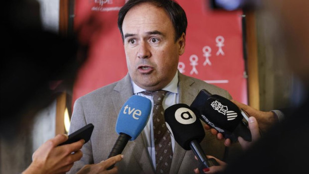 ep el president de la generalitat valenciana juanfran perez llorca atiende a los medios imagen de
