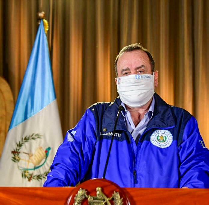 ep el presidente de guatemala alejandro giammattei con mascarilla por el coronavirus ep el presidente de guatemala alejandro giammattei con mascarilla por el coronavirus