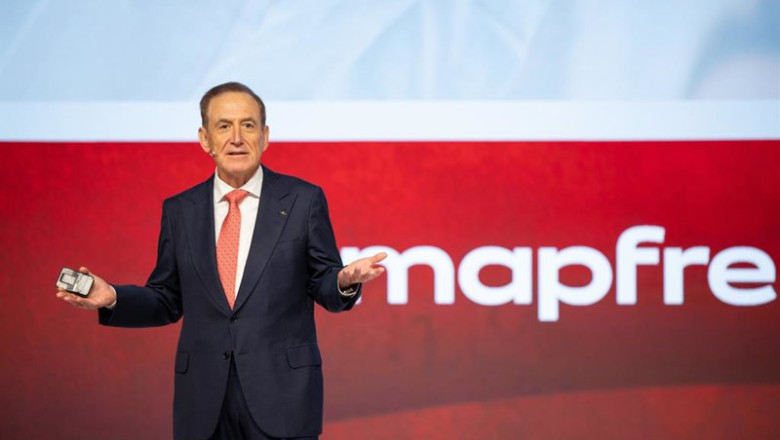 ep el presidente de mapfre antonio huertas en la convencion comercial anual de la aseguradora