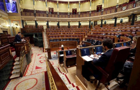 ep el presidente del gobierno pedro sanchez durante su intervencion en el pleno del congreso para