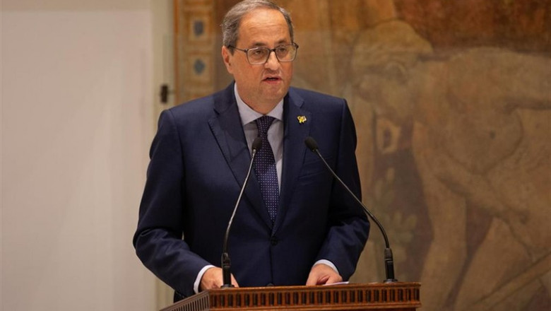 El Presidente Quim Torra. Foto de archivo | David Zorrakino/Europa Press - Archivo ep el presidente quim torra foto de archivo