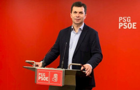 ep el secretario xeral del psdeg gonzalo caballero en rueda de prensa este viernes 22 de mayo