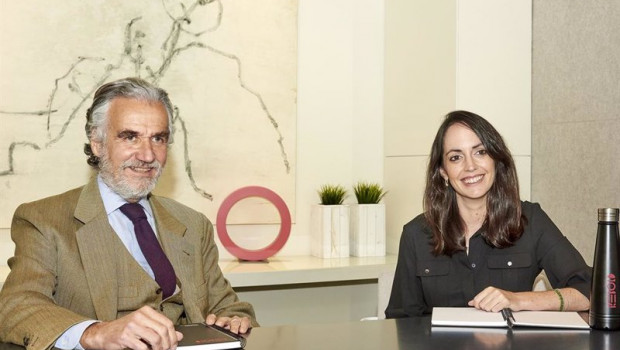 ep fernando rodes presidente ejecutivo de rebold y andrea monge consejera delegada de rebold