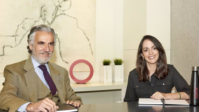 Fernando Rodés, presidente ejecutivo de Rebold, y Andrea Monge, consejera delegada de Rebold | REBOLD ep fernando rodes presidente ejecutivo de rebold y andrea monge consejera delegada de rebold