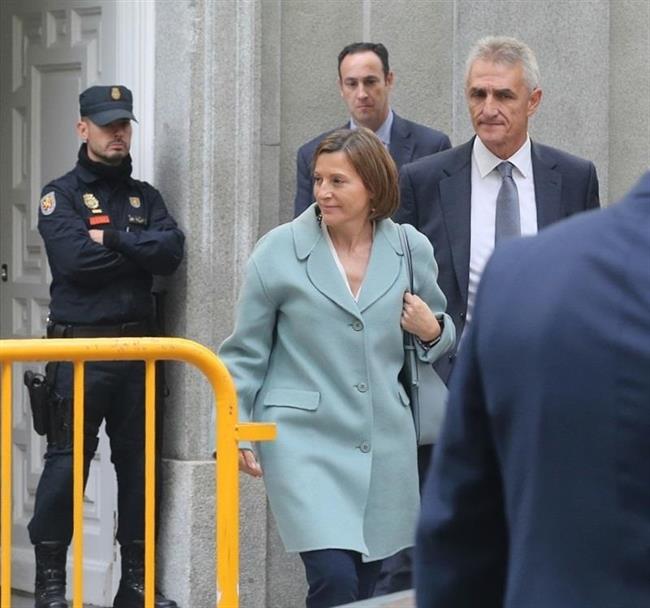 Forcadell a la salida del Tribunal Supremo | EUROPA PRESS ep forcadellla salidatribunal supremo