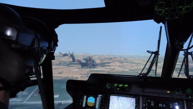 ep indra suministrara un nuevo simulador del helicoptero nh90 al ejercito por 192 millones