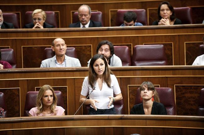 La diputada de Podemos Ione Belarra, en el Pleno del Congreso | UNIDOS PODEMOS ep la diputadapodemos ione belarra enplenocongreso