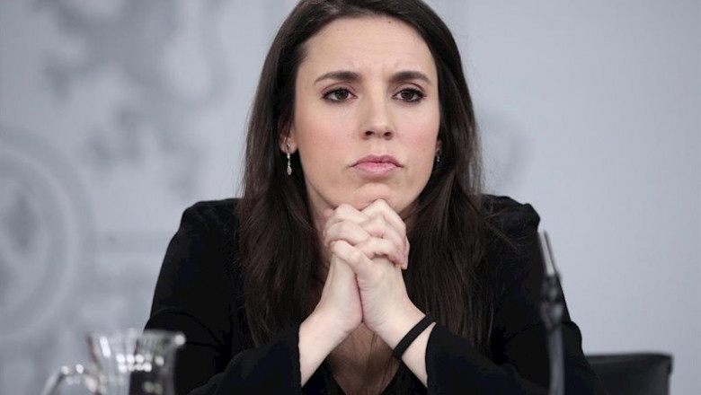 ep la ministra de igualdad irene montero comparece en rueda de prensa tras el consejo de ministros ep la ministra de igualdad irene montero comparece en rueda de prensa tras el consejo de ministros