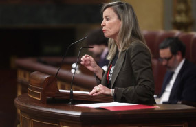 ep la portavoz de sumar en el congreso veronica martinez interviene durante una sesion de control al