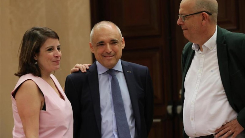 La portavoz del PSOE en el Congreso de los Diputados, Andriana Lastra. | Jesús Hellín - Europa Press ep la portavoz del psoe en el congreso de los diputados andriana lastra a momentos antes de empezar