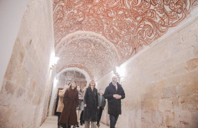 ep la presidenta de paradores raquel sanchez ha visitado este viernes las instalaciones del parador
