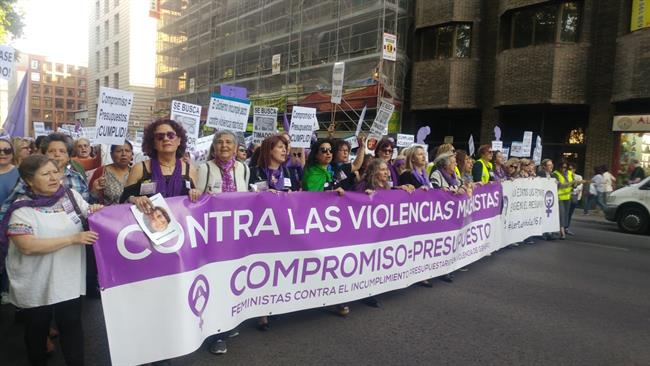 ep las feministasmovilizanmadridexigir presupuestola violenci