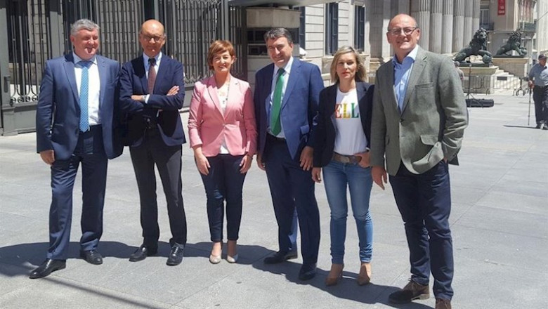 Los diputados del Grupo vasco en el Congreso | PNV ep los diputados del grupo vasco en el congreso