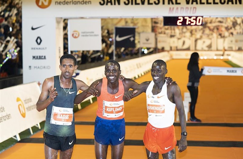 ep mande bushendich tercero en la san silvestre vallecana de 2018