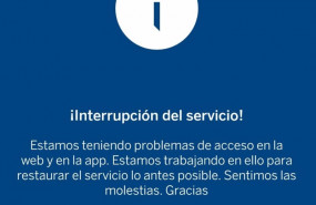 ep mensaje para los clientes de bbva que tratan de acceder a la app movil