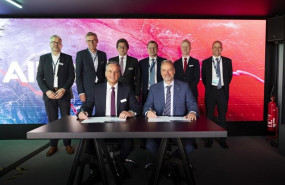 ep michael schoellhorn ceo airbus defence and space and helmut rauch ceo diehl defence sign the ep michael schoellhorn ceo airbus defence and space and helmut rauch ceo diehl defence sign the