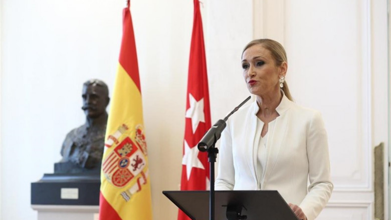 Rueda de prensa de Cristina Cifuentes | EUROPA PRESS - Archivo ep ruedaprensacristina cifuentes 20190408142302