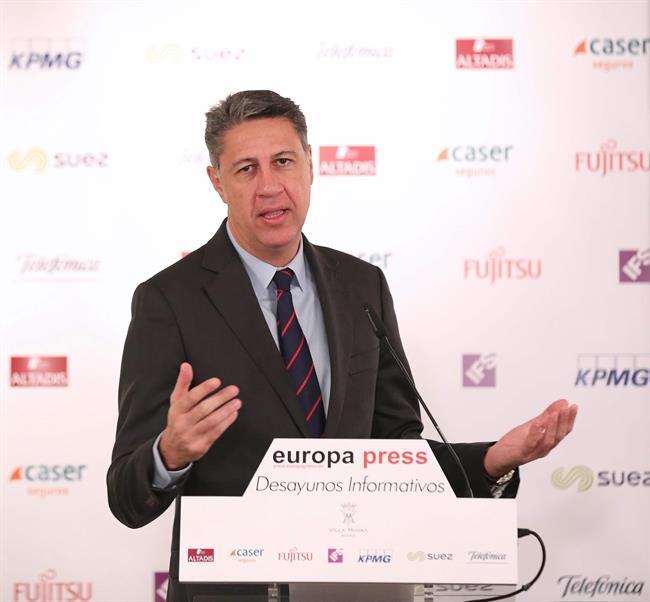 Selección De Imágenes Del Desayuno Informativo Con Xavier García Albiol, Candida | EUROPA PRESS ep seleccionimagenesdesayuno informativoxavier garcia albiol candida