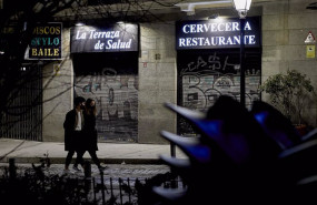 ep un restaurante ya cerrado en la ultima noche del cierre de bares y restaurantes a las 23 horas en ep un restaurante ya cerrado en la ultima noche del cierre de bares y restaurantes a las 23 horas en