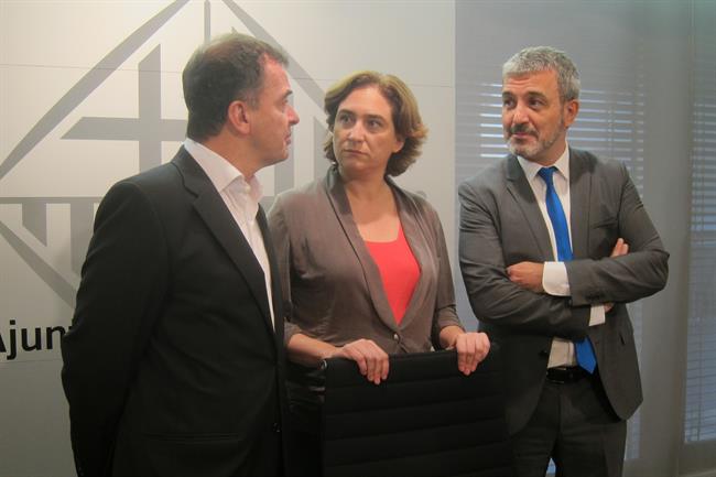 Ada Colau, Jaume Collboni y Alfred Bosch | EUROPA PRESS ep ada colau jaume collbonialfred bosch