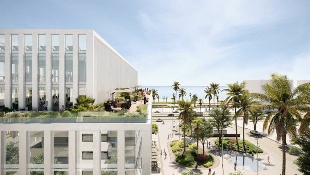 ep agora es un edificio inteligente de fachada bioclimatica y amplios jardines que destinara la