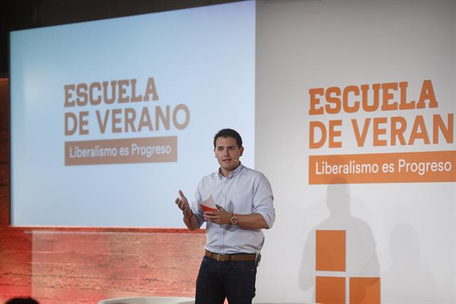 Albert Rivera en la escuela de verano de Ciudadanos | EUROPA PRESS ep albert riverala escuelaveranociudadanos