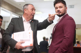 ep archivo - el diputado de compromis joan baldovi i junto al portavoz de erc en el congreso gabriel