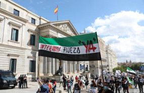 ep archivo   imagen de archivo de una manifestacion de trabajadores interinos frente al congreso de