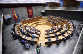 ep archivo   imagen de un pleno del parlamento de navarra