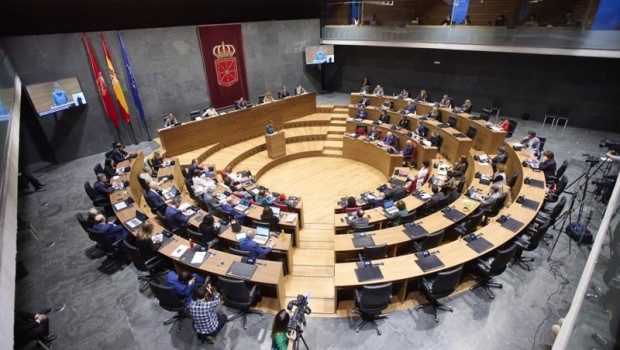 ep archivo   imagen de un pleno del parlamento de navarra