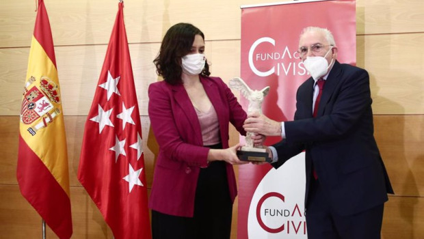 ep archivo   la presidenta de la comunidad de madrid isabel diaz ayuso i recibe premio sociedad