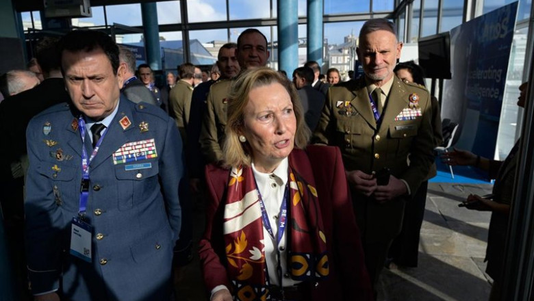 Archivo - La secretaria de Estado de Defensa, Amparo Valcarce, durante la tercera cumbre mundial sobre Inteligencia Artificial Responsable, a 5 de febrero de 2026, en A Coruña, Galicia (España). La cita, liderada por el ministerio de Asuntos Exteriores, U | M. Dylan - Europa Press - Archivo ep archivo la secretaria de estado de defensa amparo valcarce durante la tercera cumbre mundial