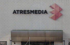 ep archivo   letras y logo de atresmedia en la fachada del edificio de la sede del grupo de