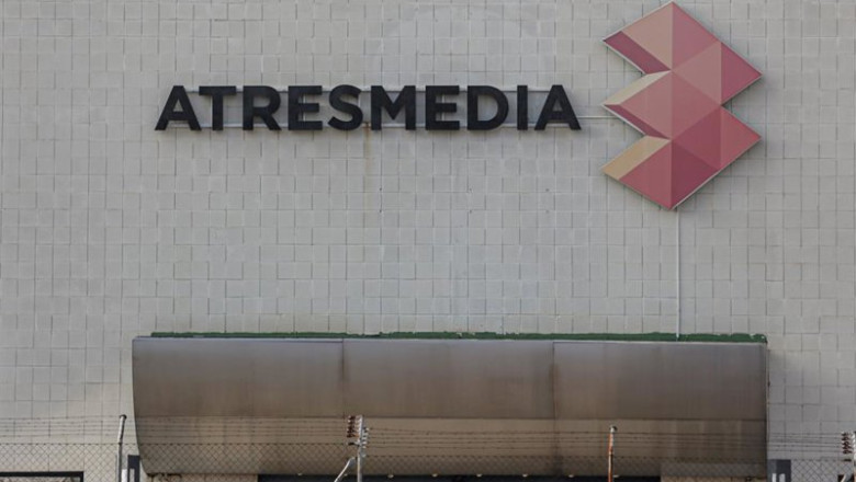 ep archivo   letras y logo de atresmedia en la fachada del edificio de la sede del grupo de
