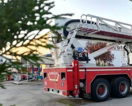 ep camion bomberos en una imagen de archivo