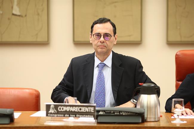 Caruana compareix davant la Comissió d'Investigació sobre la crisi financera | EUROPA PRESS ep caruana compareix davantcomissio dinvestigacio sobrecrisi financera