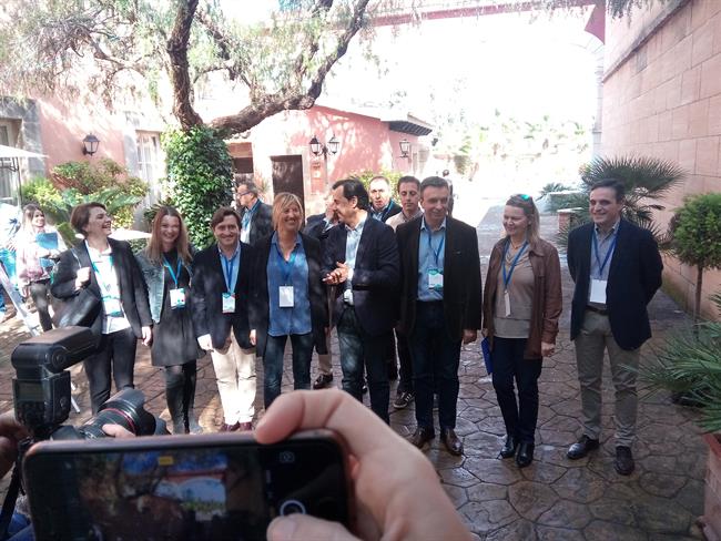 Dirigentes del PP balear y Fernando Martínez-Maillo | EUROPA PRESS ep dirigentespp balearfernando martinez-maillo