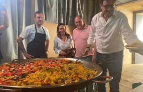 ep el ministro de transformacion digital y funcion publica oscar lopez en la fiesta de la rosa