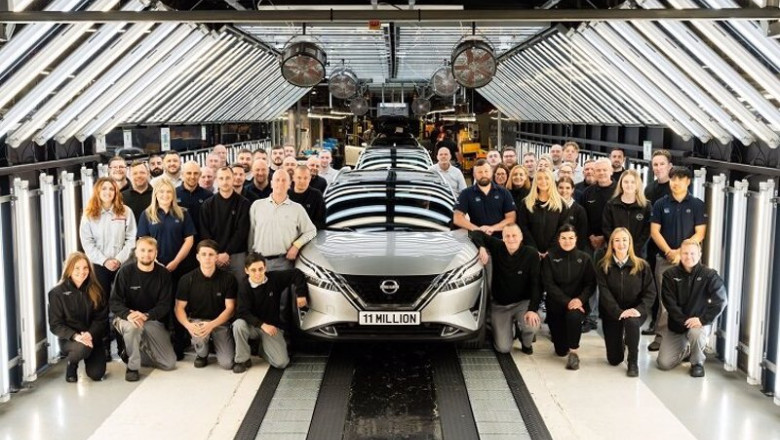 ep el personal de de la planta sunderland de nissan a lado del vehiculo 11 millones un nissan ep el personal de de la planta sunderland de nissan a lado del vehiculo 11 millones un nissan