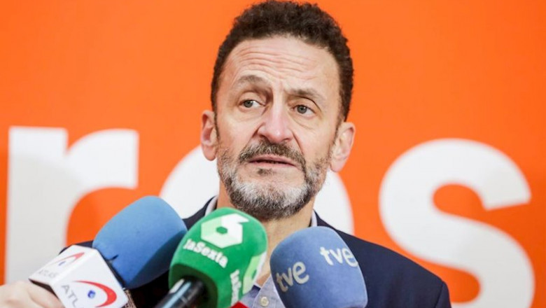 ep el portavoz adjunto de ciudadanos cs en el congreso edmundo bal atiende a los medios de
