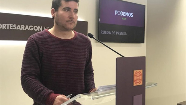 ep el portavoz de podemos aragon nacho escartin