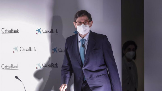ep el presidente de caixabank jose ignacio goirigolzarri a su llegada a una rueda de prensa en la