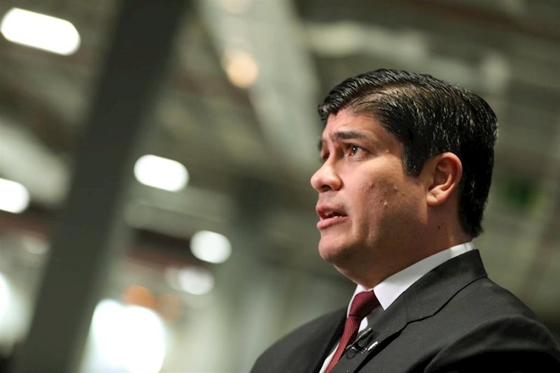 ep el presidente de costa rica carlos alvarado