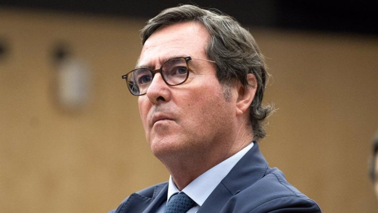 ep el presidente de la ceoe antonio garamendi durante la entrega de las distinciones de la inclusion ep el presidente de la ceoe antonio garamendi durante la entrega de las distinciones de la inclusion