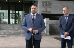 ep el presidente del principado adrian barbon y el gerente del sepa oscar rodriguez en la sede del
