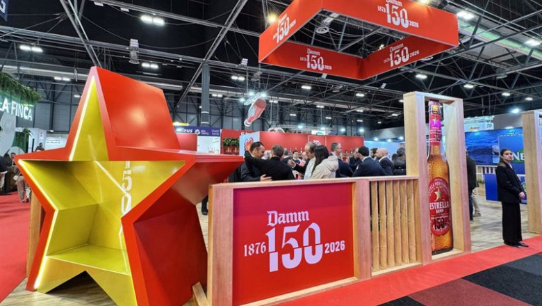 El stand de Damm en en HIP Horeca Professional Expo 2026. | DAMM ep el stand de damm en en hip horeca professional expo 2026