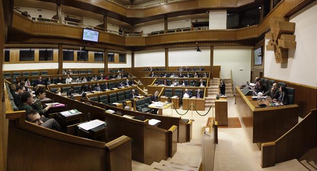 Foto de Arcivo de un pleno ordinario en el Parlamento Vasco | PARLAMENTO VASCO - Archivo ep fotoarcivoun pleno ordinarioparlamento vasco