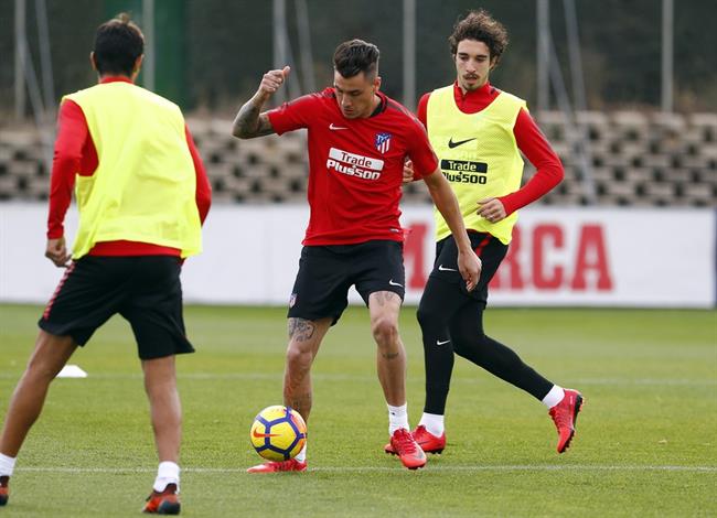 Giménez (Atlético de Madrid) | ÁLEX MARÍN - Archivo ep gimenez atleticomadrid 20180407185401
