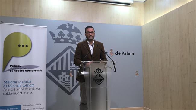 Hila en rueda de prensa tras la Gerencia de Urbanismo | EUROPA PRESS ep hilaruedaprensala gerenciaurbanismo