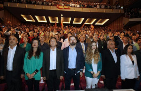 ep i-d lidervoxbaleares jorge campos presidentevox santiago abascal ycandidatacongresobaleares malena contesti enacto electoralvoxauditoriumpalmamallorca
